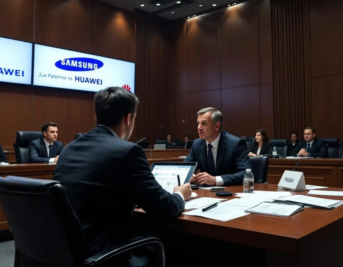 Samsung vs. Huawei : les accusations croisées de vol de brevets